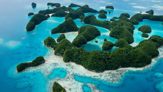 Palau, ilha no Pacífico, registra os primeiros casos de covid-19 (Foto:  Benjamin Lowy/Getty Images)