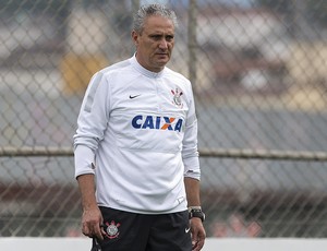 Tite treino Corinthians (Foto: Daniel Augusto Jr / Agência Corinthians)