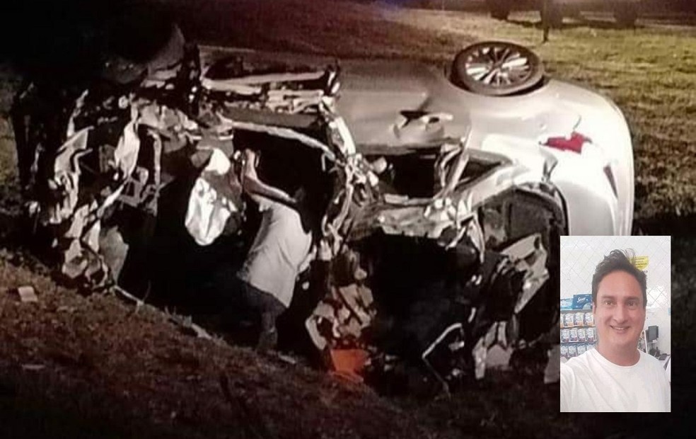 Renato Gazoto, de 44 anos, morreu após se envolver em um acidente em Mineiros do Tietê (SP). — Foto: Redes Sociais/Reprodução