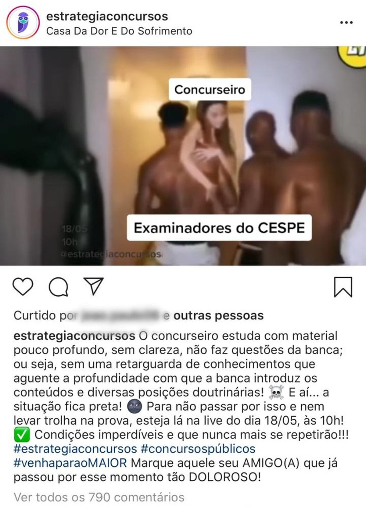 Curso Preparatorio Para Servico Publico Faz Post Com Teor Sexual E Causa Polemica Distrito Federal G1