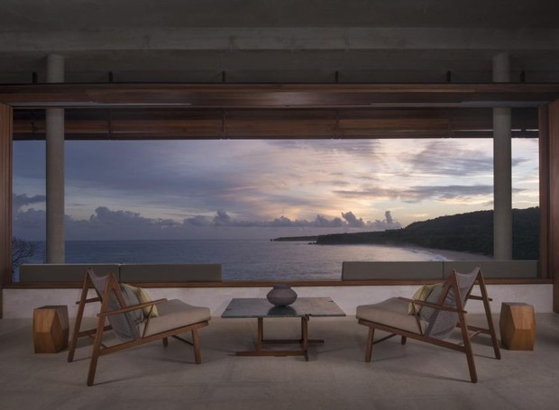 The Dominican sunset can be seen from the suites (Photo: Amanera/ Reproduction)