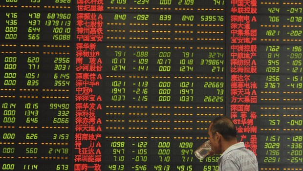 Bolsa de Valores da China; mercado enfrenta alta instabilidade (Foto: EFE)