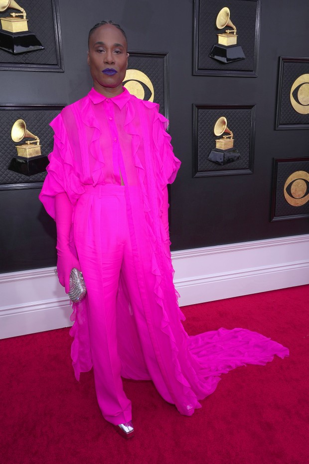 LAS VEGAS, NEVADA - APRIL 03: Billy Porter attends the 64th Annual GRAMMY Awards at MGM Grand Garden Arena on April 03, 2022 in Las Vegas, Nevada. (Photo by Kevin Mazur/Getty Images for The Recording Academy) (Foto: Getty Images for The Recording A)