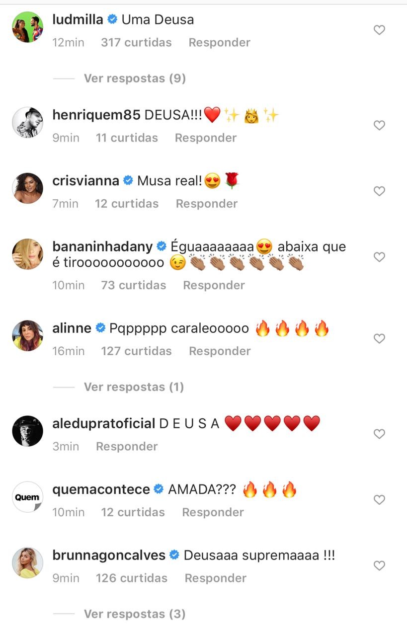 Pabllo Vittar posa de biquíni em Miami e famosos elogiam (Foto: Reprodução/Instagram)