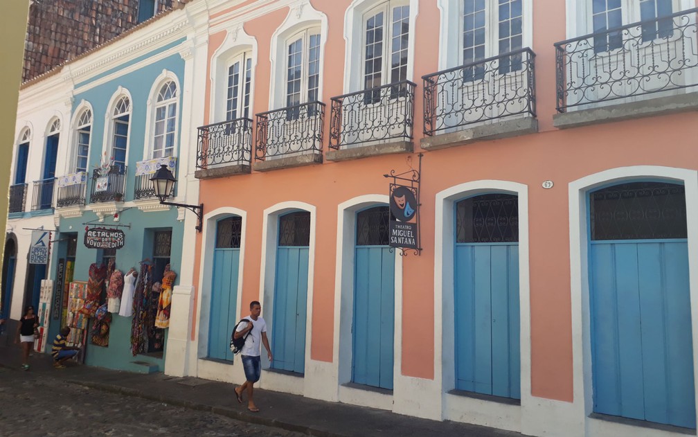 Teatro Miguel Santana, no Pelourinho — Foto: Divulgação/Conder