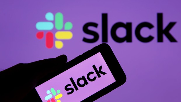 Logotipo da ferramenta de mensagens Slack (Foto: Getty Images)