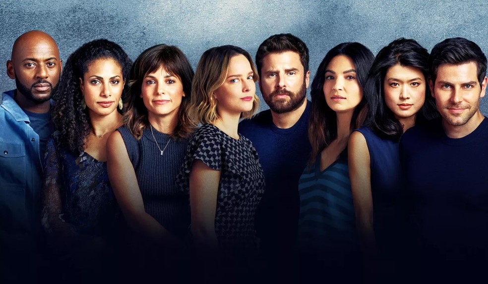 Pôster promocional de Um Milhão de Coisas, com personagens principais — Foto: Reprodução/Globoplay