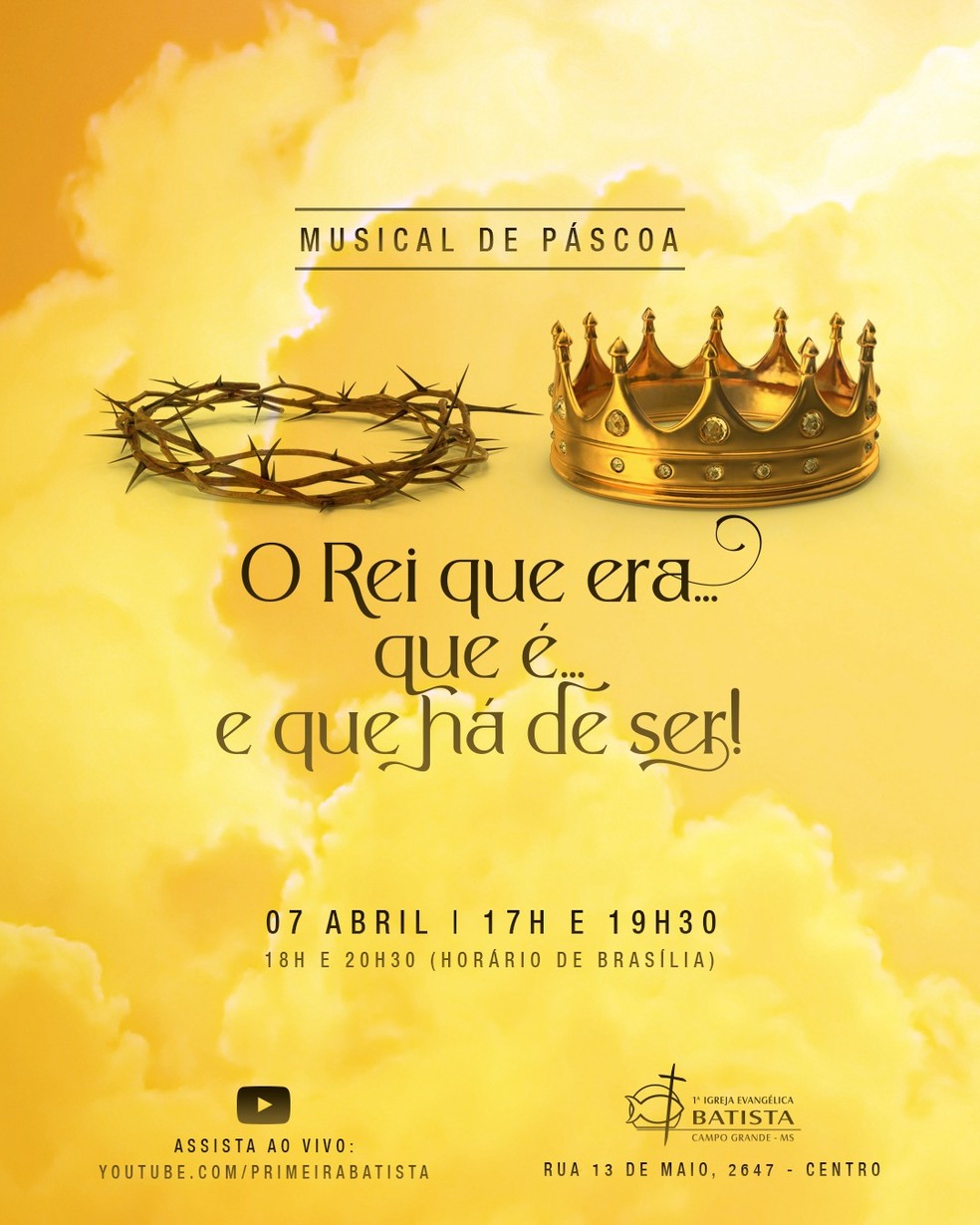 Musical de Páscoa. — Foto: Divulgação