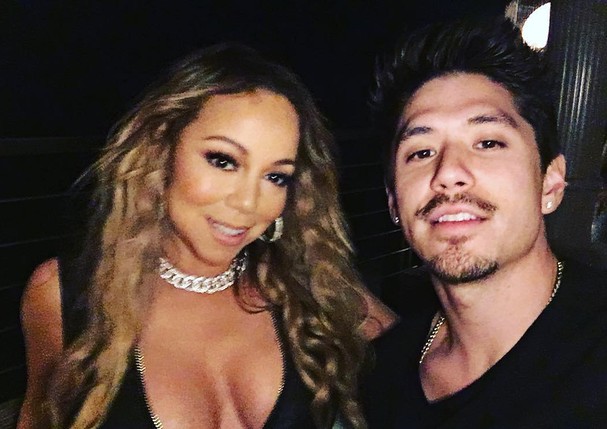 Mariah Carey e Bryan Tanaka (Foto: Instagram/Reprodução)