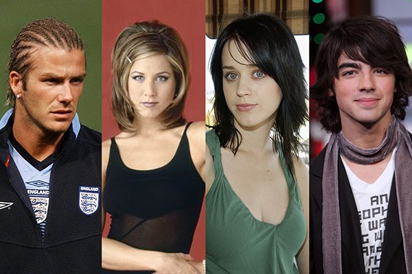 David Beckham, Jennifer Aniston, Katy Perry, Joe Jonas (Foto: Getty Images)