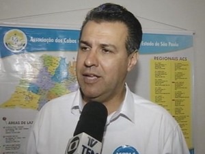 Capitão Augusto foi eleito por Ourinhos  (Foto: Reprodução / TV TEM)