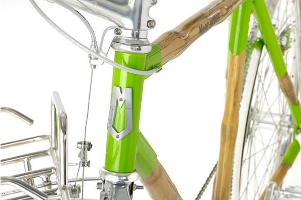 Logo da Marc Jacobs no garfo da Bamboo Bike (Foto: Divulgação)