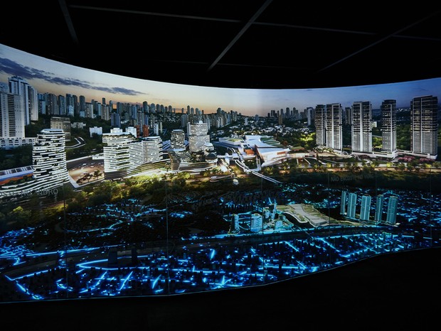 Empreendimento imobiliário em SP tem showroom imersivo com hologramas e maquete de 120 m² (Foto: Divulgação)