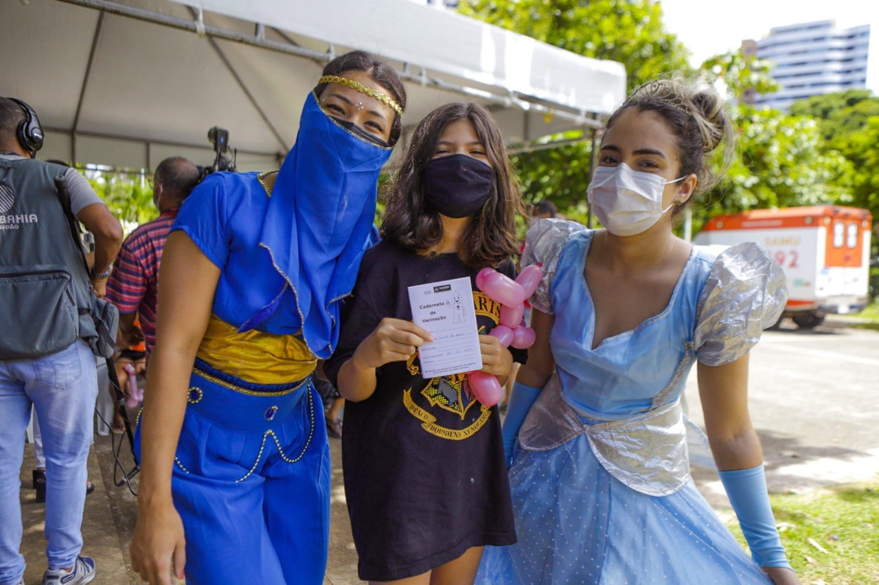 Covid-19: Salvador realiza 3ª edição do ‘Dia da Criança é Dia da Vacina’ no sábado para moradores de qualquer cidade baiana