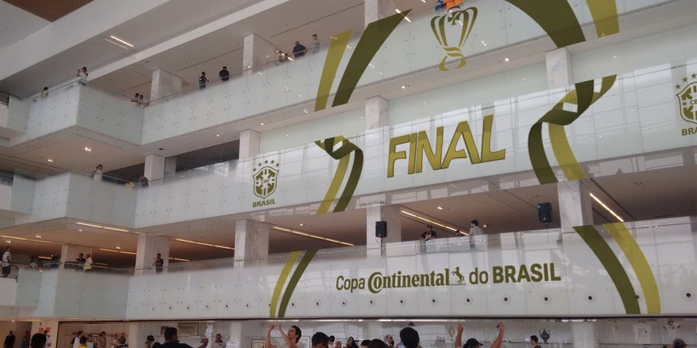 CBF prepara festa para campeão brasileiro em três estádios