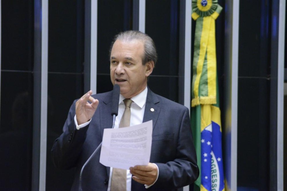 O ex-deputado federal Eleuses Paiva (PSD), anunciado como secretário de Saúde da futura gestão de Tarcísio de Freitas em SP. — Foto: Wesley Amaral/Câmara dos Deputados
