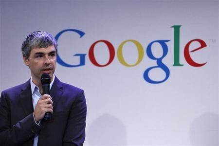 Larry Page, do Google, adicionou US$ 26,6 bilhões este ano depois que a empresa sediada na Califórnia registrou lucro recorde no ano passadoEduardo Munoz / Reuters