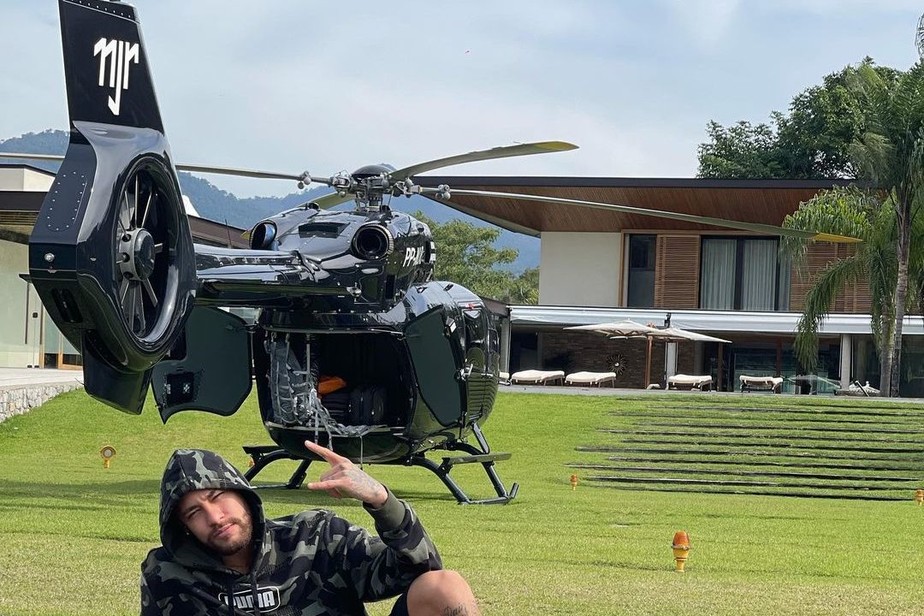 Helicóptero do Neymar