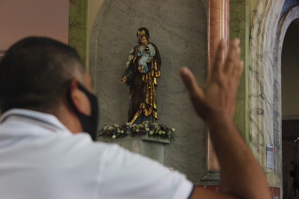 Novenas e procissão marcam festejos de São José, em Manaus.  — Foto: Divulgação