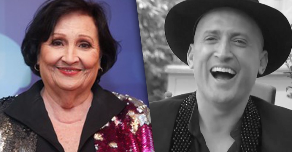 Déa Lúcia, mãe de Paulo Gustavo, se emociona em homenagem ao filho — Foto: Isabella Pinheiro/Gshow e Globo 