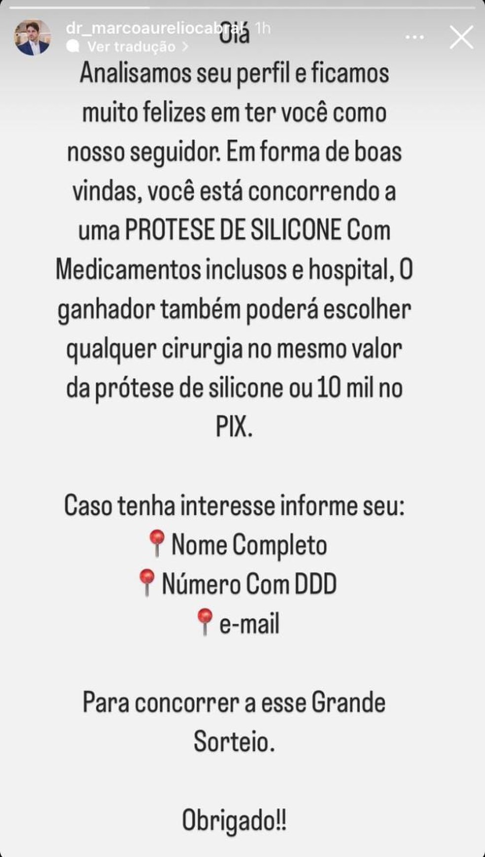 Bandidos se passam por médicos e praticam golpes pelas redes sociais em  Caruaru | Caruaru e Região | G1