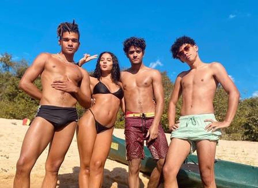 Elenco de 'Pantanal' curte dia de folga em MS — Foto: Reprodução/ Redes sociais