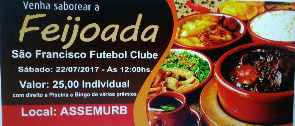 Sao Francisco Realiza Feijoada Para Ajudar Com Custos Do Acreano Sub 20 Ac Ge