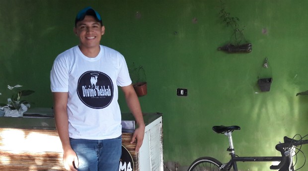 Daniel Sousa, fundador da food bike Divino Kebbab (Foto: Divulgação)