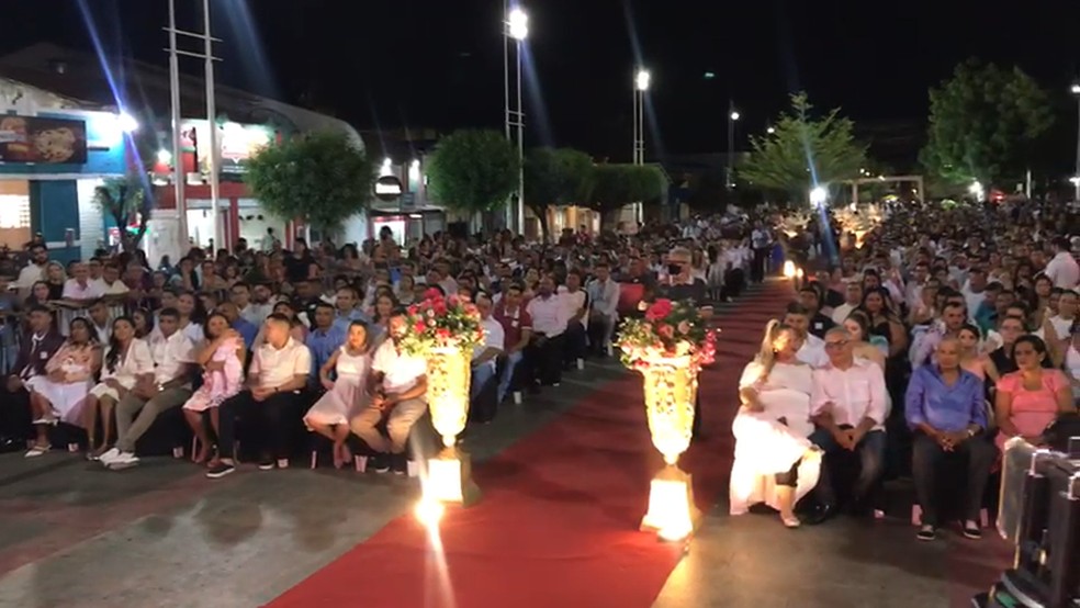 Evento foi aberto ao público e teve decoração especial. — Foto: Prefeitura de Sobral/Divulgação