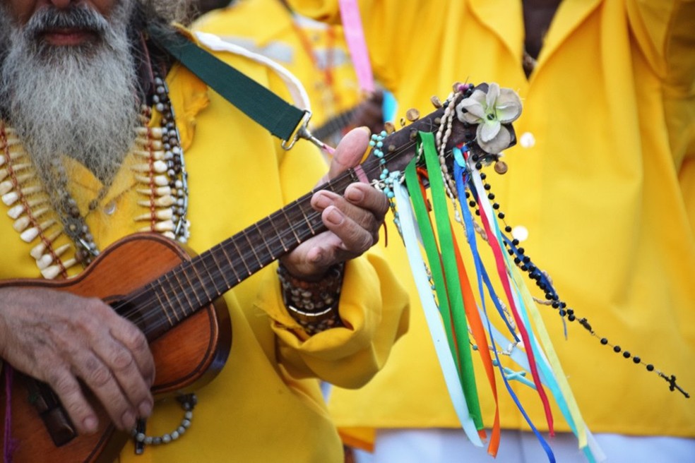 Congadas são tradição no Sul de Minas — Foto: Flávio Danza