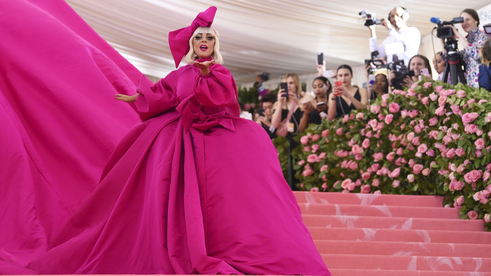 Lady Gaga no baile do MET (Foto: Getty Images)