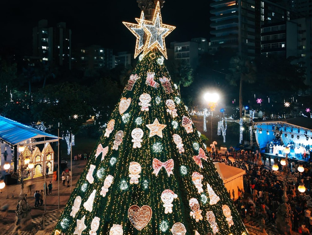 Decoração de Natal é inaugurada no Campo Grande, em Salvador; prefeitura  volta atrás e não será necessário fazer agendamento | Bahia | G1