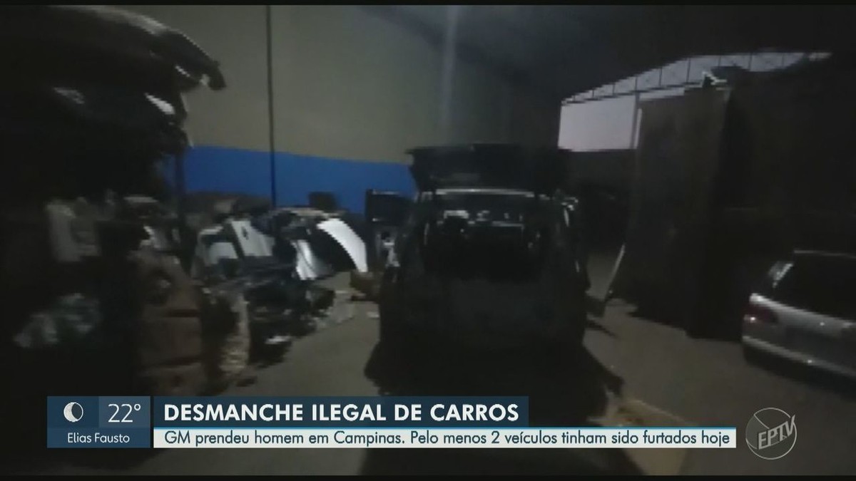 Guarda localiza carro furtado em desmanche irregular e prende suspeito em Campinas - Vimarsana News