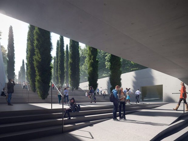 Zaha Hadid Architects divulga projeto para Museu do Holocausto, em Londres (Foto: Divulgação)