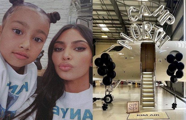 Kim Kardashian mostra detalhes de festa luxuosa da filha North West (Foto: reprodução/ Instagram)