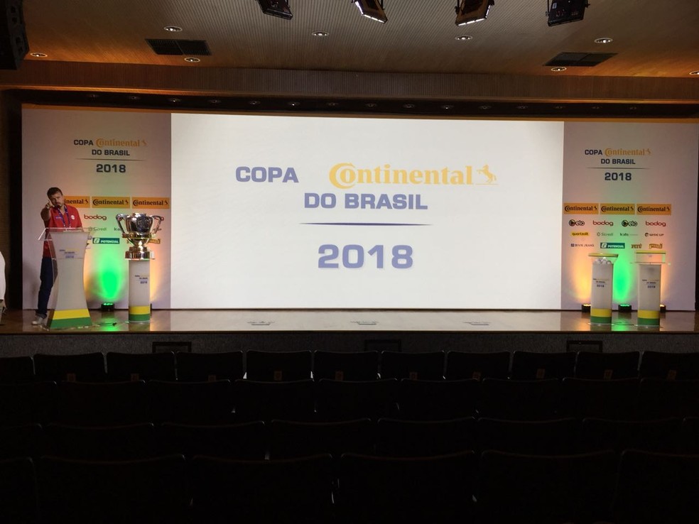 Sorteio Copa do Brasil foi realizado nesta sexta-feira na sede da CBF   (Foto: Felippe Costa)