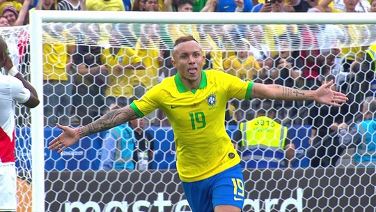 Festival de gols, e alguns deles foram golaços: Peru 0 x 5 Brasil