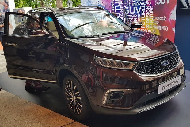 Ford no Salão SP 2018 (Foto: Julio Cabral/Autoesporte) Ford no Salão SP 2018 (Foto: Julio Cabral/Autoesporte)