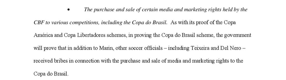 Governo dos EUA diz que vai provar o recebimento de propina por parte de cartolas brasileiros (Foto: Reprodução) (Foto: )
