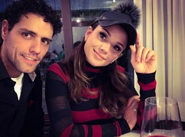 Paula Fernandes e novo namorado Thiago Arancam (Foto: Reprodução Instagram)