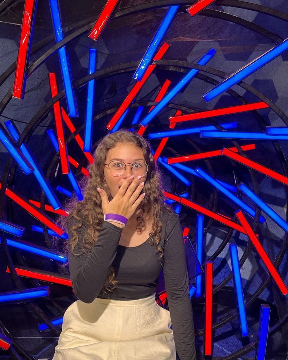 Isabella Furtado na casa do BBB 23 &mdash; Foto: Reprodu&ccedil;&atilde;o/Instagram
