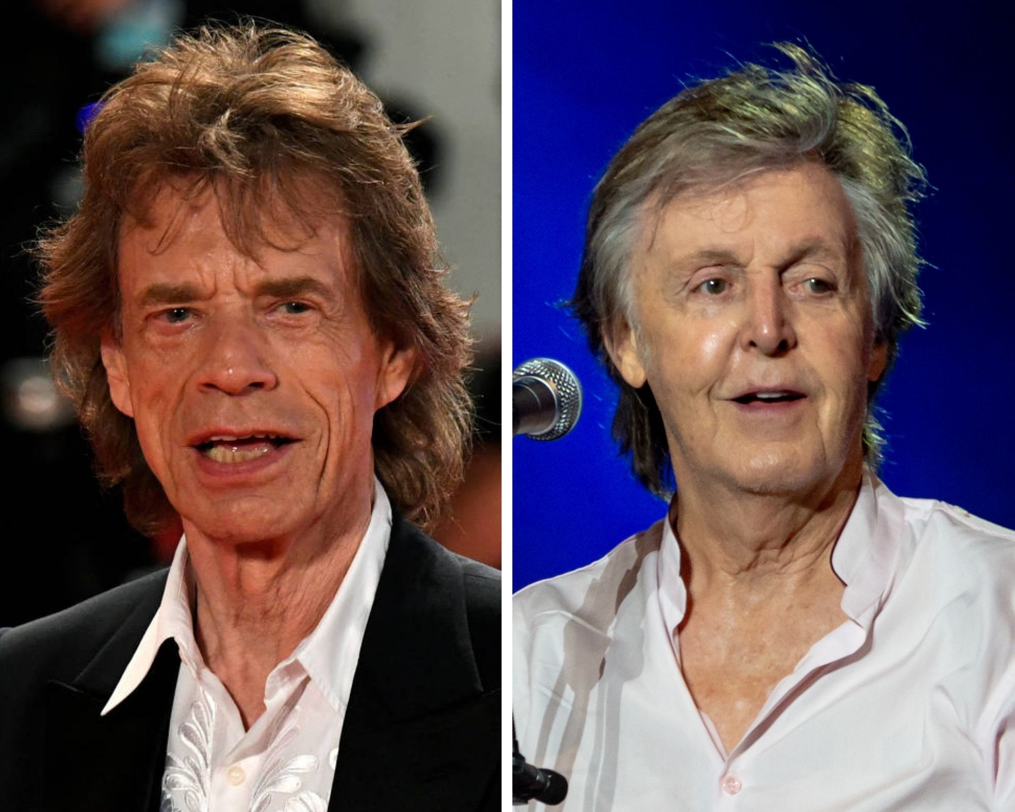 Mick Jagger rebateu Paul McCartney (Foto: Reprodução)