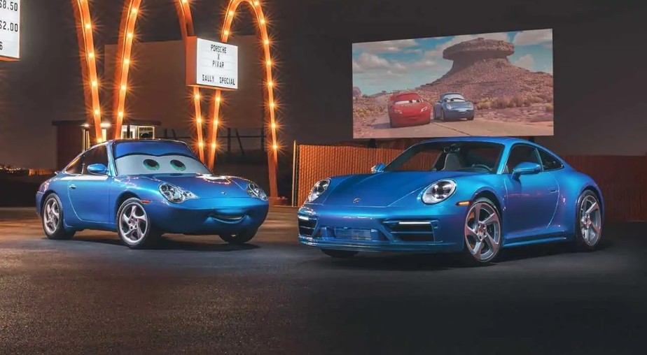 Sally Carrera, do filme ‘Carros’, ganha versão em tamanho real feita pela Porsche