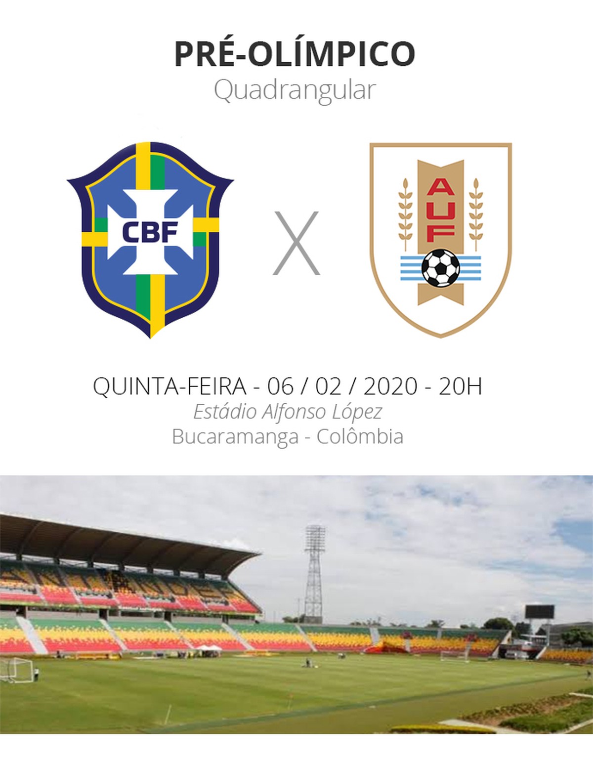 Brasil x Uruguai veja onde assistir, escalações e arbitragem do jogo