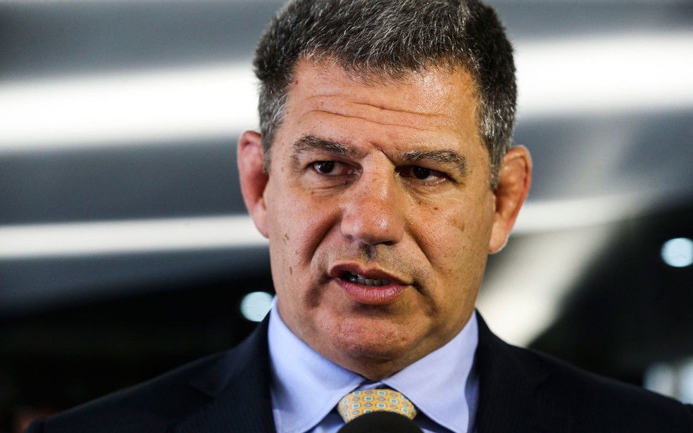 O agora ex-ministro Gustavo Bebianno, em imagem de janeiro de 2019 — Foto: Valter Campanato/Agência Brasil