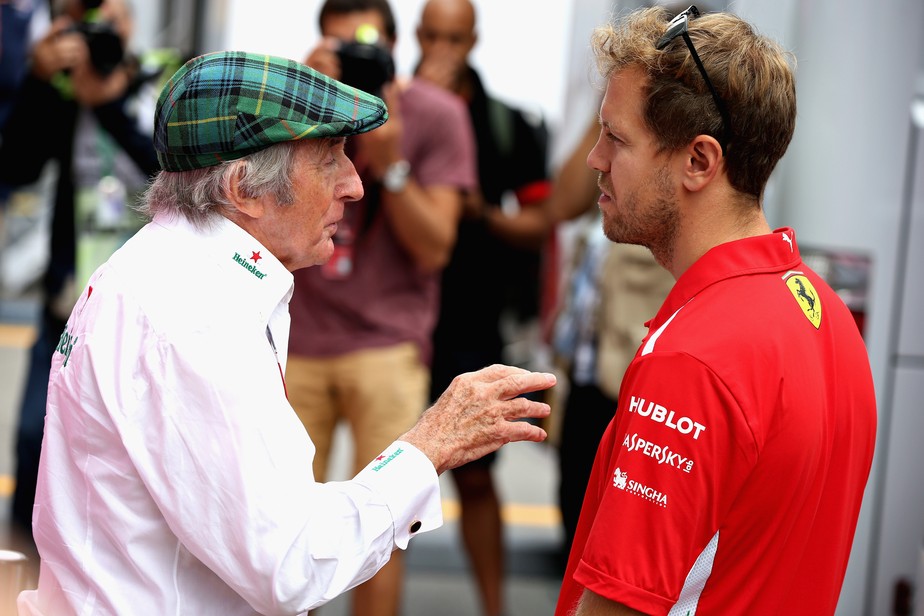 Para Stewart, Vettel jÃ¡ passou do auge na F1, e Hamilton ainda estÃ¡ construindo o seu