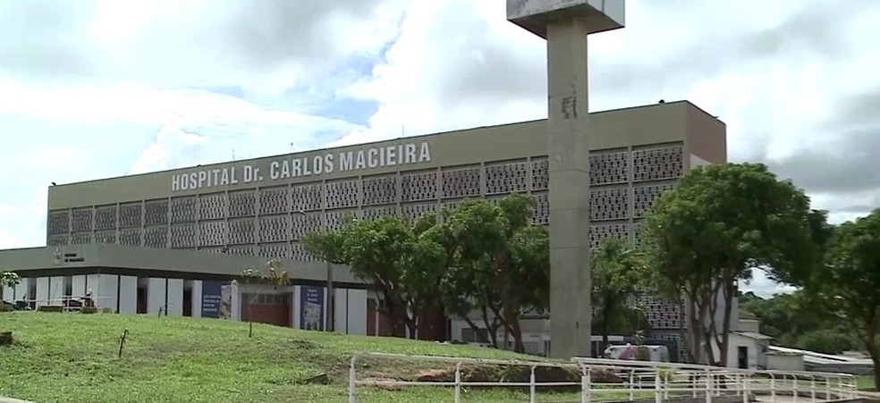 Caso aconteceu no Hospital Dr. Carlos Macieira em São Luís (MA) — Foto: Reprodução/TV Mirante