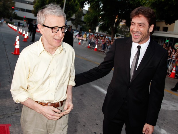 Woody Allen e Javier Bardem (Foto: Getty Images)