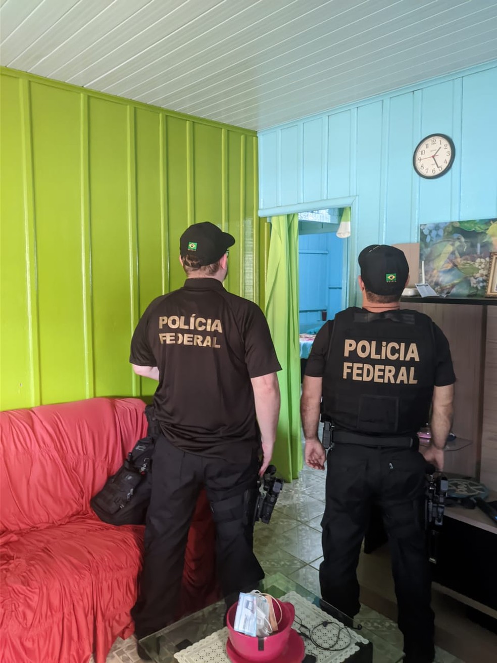 Suspeito de abusar crianças e filmar é preso pela Polícia Federal em Vilhena, RO — Foto: Polícia Federal/Divulgação