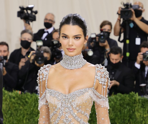 Kendall Jenner no MET Gala 2021 (Foto: Getty Images)